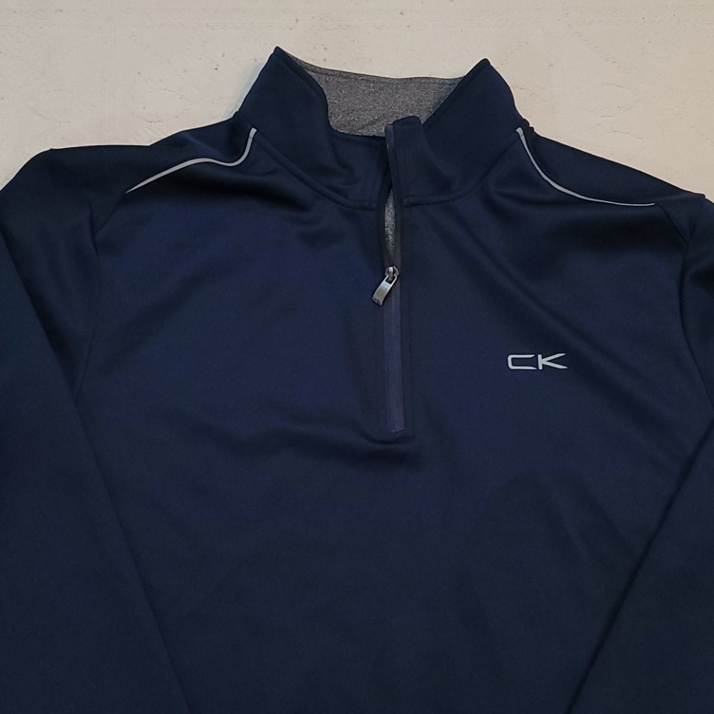 Calvin Klein Pullover Navy Polyester Spandex - image 4